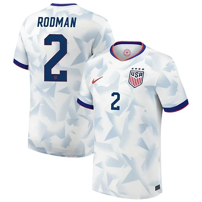Trinity Rodman Men's Nike White USWNT 2025 Home Pick-A-Player Replica Jersey