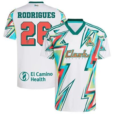 Antonio Rodrigues Men's adidas White San Jose Earthquakes 2025 Third Replica Custom Jersey