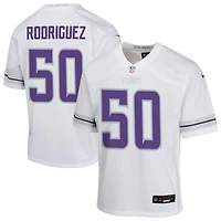 Levi Drake Rodriguez Youth Nike White Minnesota Vikings Alternate Custom Game Jersey