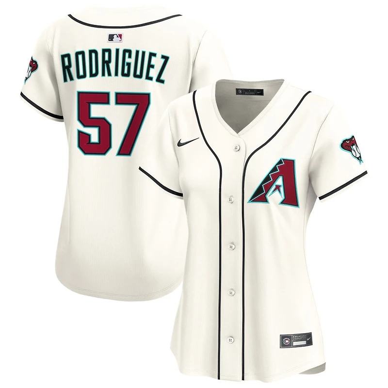 Eduardo Rodriguez Women's Nike Cream Arizona Diamondbacks Home Limited Custom Jersey