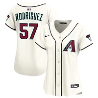 Eduardo Rodriguez Women's Nike  Cream Arizona Diamondbacks Home Limited Custom Jersey