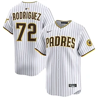 Bradgley Rodriguez Men's Nike White San Diego Padres Home Limited Custom Jersey