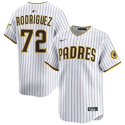 Bradgley Rodriguez Men's Nike White San Diego Padres Home Limited Custom Jersey