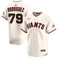 Jesus Rodriguez Men's Nike Cream San Francisco Giants Home Limited Custom Jersey
