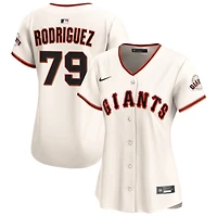 Jesus Rodriguez Women's Nike  Cream San Francisco Giants Home Limited Custom Jersey