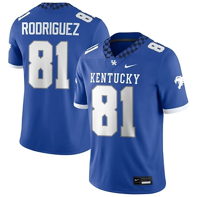 Willie Rodriguez Men's Nike Royal Kentucky Wildcats NIL Pick-A-Player Game Jersey