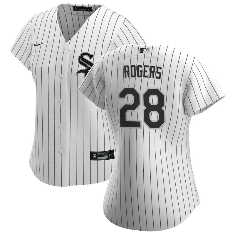 Jake Rogers Women's Nike White Chicago White Sox Home Replica Custom Jersey