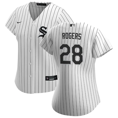 Jake Rogers Women's Nike White Chicago White Sox Home Replica Custom Jersey