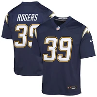 Eric Rogers Youth Nike Navy Los Angeles Chargers Alternate Super Chargers Game Custom Jersey