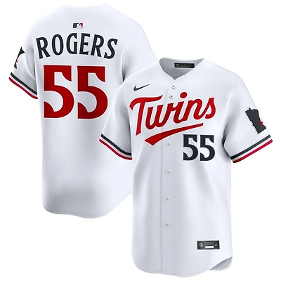 Taylor Rogers Men's Nike White Minnesota Twins Home Limited Custom Jersey
