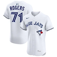 Tyler Rogers Men's Nike White Toronto Blue Jays Home Elite Custom Jersey