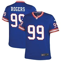 Casey Rogers Youth Nike Royal New York Giants Classic Custom Game Jersey
