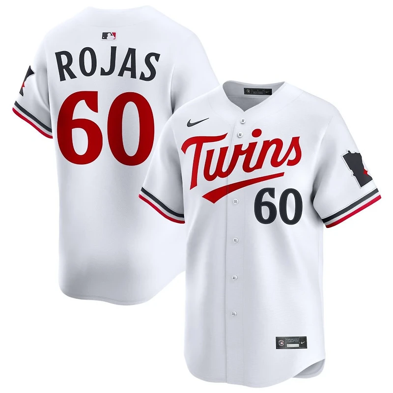 Kendry Rojas Men's Nike White Minnesota Twins Home Limited Custom Jersey