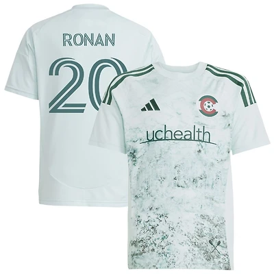 Connor Ronan Youth adidas  Green Colorado Rapids 2025 Headwaters Replica Custom Jersey