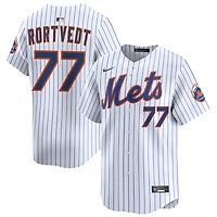 Ben Rortvedt Men's Nike White New York Mets Home Limited Custom Jersey
