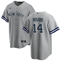 Amed Rosario Men's Nike Gray New York Yankees Road Replica Custom Jersey