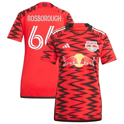 Tanner Rosborough Women's adidas  Red New York Red Bulls 2024 Legacy Replica Custom Jersey
