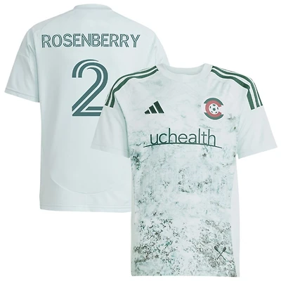 Keegan Rosenberry Youth adidas  Green Colorado Rapids 2025 Headwaters Replica Custom Jersey