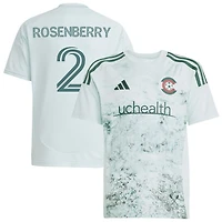 Keegan Rosenberry Youth adidas  Green Colorado Rapids 2025 Headwaters Replica Custom Jersey