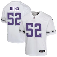 Josh Ross Youth Nike White Minnesota Vikings Alternate Custom Game Jersey