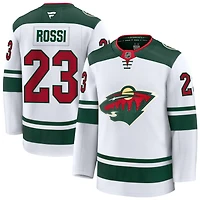 Marco Rossi Men's Fanatics White Minnesota Wild Away Premium Custom Jersey