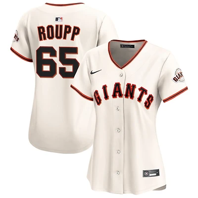Landen Roupp Women's Nike  Cream San Francisco Giants Home Limited Custom Jersey