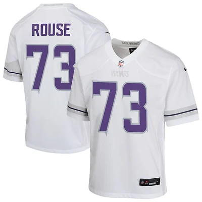 Walter Rouse Youth Nike White Minnesota Vikings Alternate Custom Game Jersey