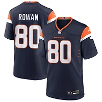 Kyrese Rowan Men's Nike  Navy Denver Broncos Alternate Mile High Collection Custom Game Jersey