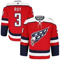 Matt Roy Men's Fanatics Red Washington Capitals Alternate Authentic Pro Custom Jersey