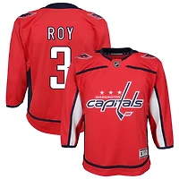 Matt Roy Youth Red Washington Capitals Home Custom Premier Jersey