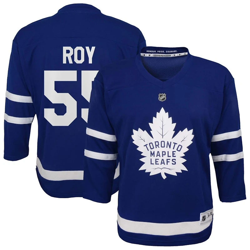 Nicolas Roy Youth Blue Toronto Maple Leafs Home Replica Custom Jersey