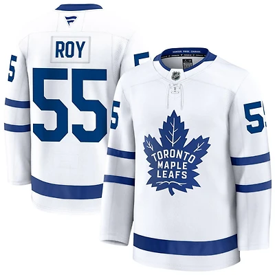 Nicolas Roy Men's Fanatics White Toronto Maple Leafs Away Premium Custom Jersey