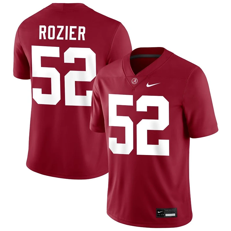 Alex Rozier Men's Nike Crimson Alabama Crimson Tide NIL Pick-A-Player Football Replica Jersey