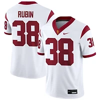 Isaiah Rubin Men's Nike Cardinal USC Trojans NIL Pick-A-Player Game Jersey