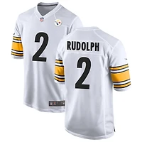 Mason Rudolph Men's Nike White Pittsburgh Steelers Game Custom Jersey