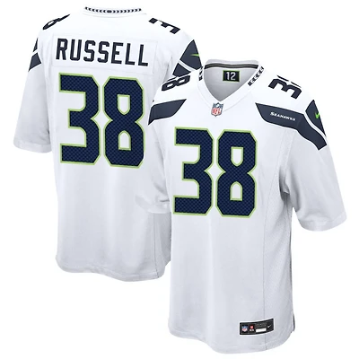 Brady Russell Men's Nike  White Seattle Seahawks Custom Game Jersey