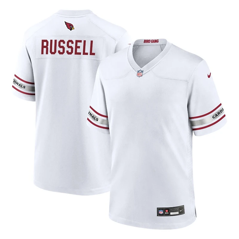 J.J. Russell Men's Nike White Arizona Cardinals Custom Game Jersey