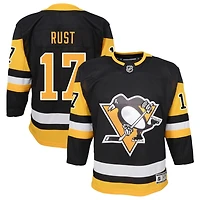 Bryan Rust Youth Black Pittsburgh Penguins Home Premier Custom Jersey