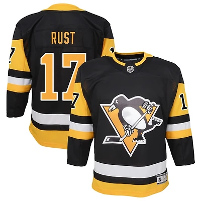 Bryan Rust Youth Black Pittsburgh Penguins Home Premier Custom Jersey