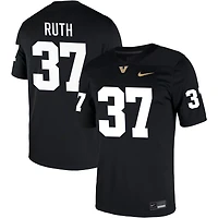 Jailen Ruth Men's Nike Black Vanderbilt Commodores NIL Pick-A-Player Game Jersey