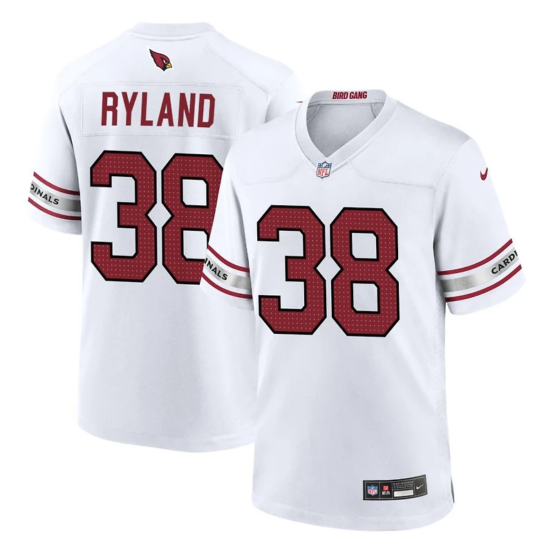 Chad Ryland Men's Nike White Arizona Cardinals Custom Game Jersey