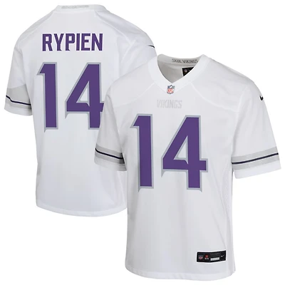 Brett Rypien Youth Nike White Minnesota Vikings Alternate Custom Game Jersey