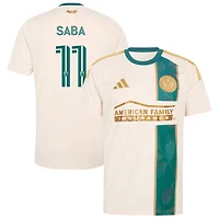 Saba Lobjanidze Saba Men's adidas  Tan Atlanta United FC 2026 Spirit of '96 Replica Custom Jersey