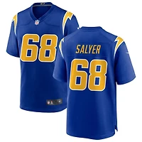 Jamaree Salyer Men's Nike Royal Los Angeles Chargers Alternate Custom Game Jersey