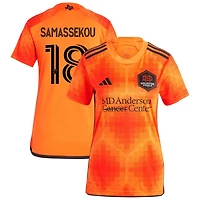 Diadie Samassekou Women's adidas Orange Houston Dynamo FC 2023 El Sol Replica Custom Jersey