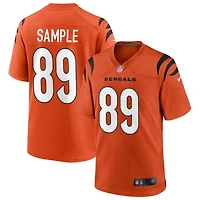 Drew Sample Youth Nike Orange Cincinnati Bengals Alternate Game Custom Jersey