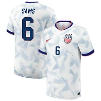 Emily Sams Men's Nike  White USWNT 2025 Home Pick-A-Player Replica Jersey