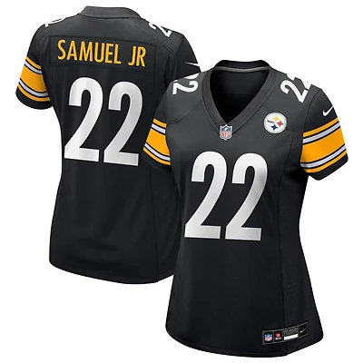 Asante Samuel Jr Women's Nike Black Pittsburgh Steelers Custom Game Jersey