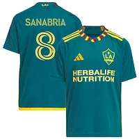 Lucas Sanabria Youth adidas Green LA Galaxy 2023 LA Kit Replica Custom Jersey