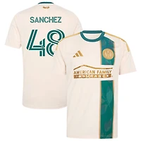 Cooper Sanchez Men's adidas  Tan Atlanta United FC 2026 Spirit of '96 Replica Custom Jersey